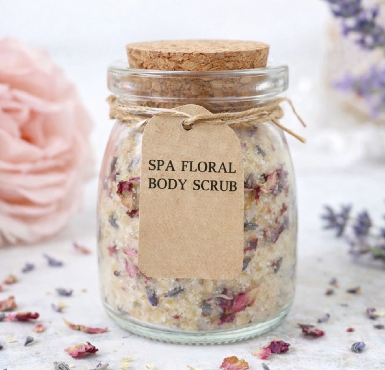 Spa Floral Body Scrub Workshop