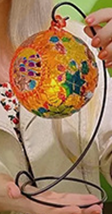 Mosaic Vase with Light Workshop